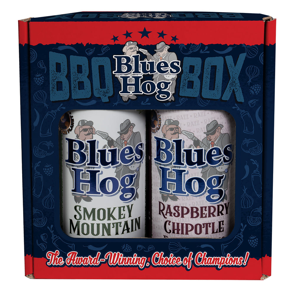 Sauce BBQ Box - Raspberry Chipotle & Smokey Mountain - Blues Hog