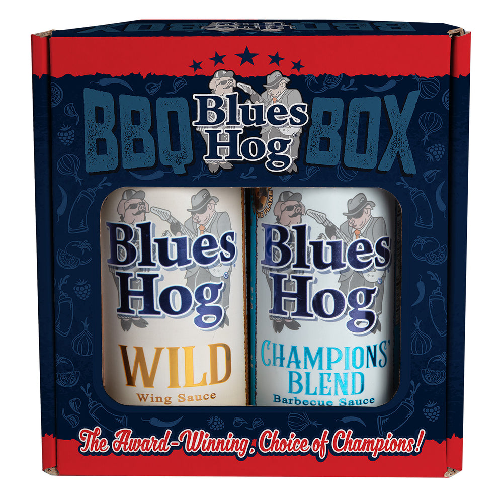 Sauce BBQ Box - Wild & Champion's Blend - Blues Hog