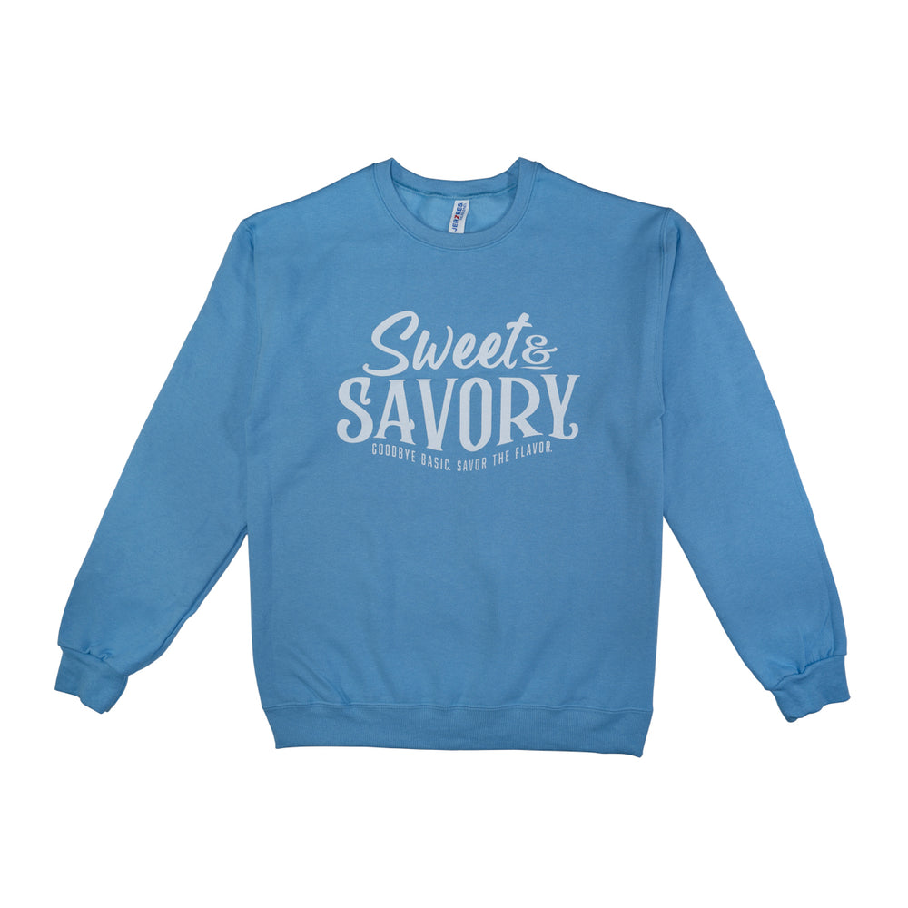 Sweet & Savory Crew Neck Sweatshirt - Blues Hog