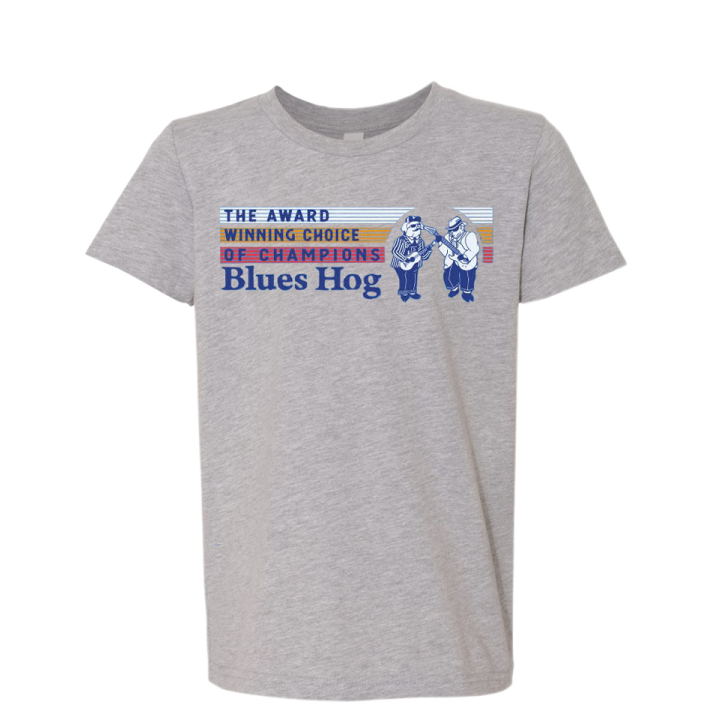 YOUTH Choice of Champs Grey - Blues Hog - Blues Hog
